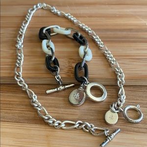 Ralph Lauren Necklace & Bracelet with charm